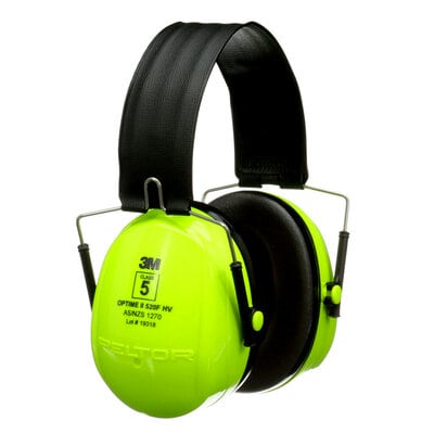 3mtm peltortm optimetm ii 520fhv green foldable headband format earmuff