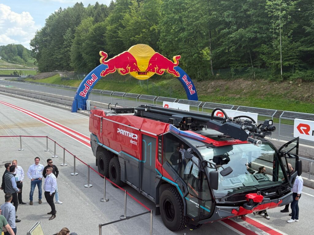 1748254468241 Parabellum International Joins Global Launch of Rosenbauer’s Electric Panther 13